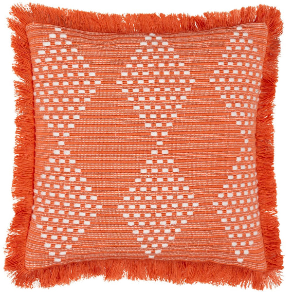 Furn Vävd Kuddfodral 45cm x 45cm Orange Orange 45cm x 45cm