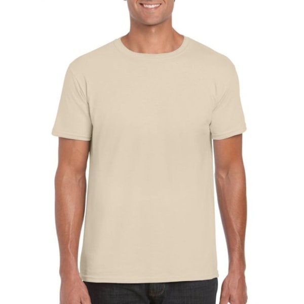 Gildan Herr Soft Style Ringspun T-shirt 4XL Sand Sand 4XL