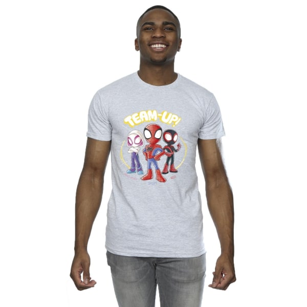 Marvel Spidey och hans fantastiska vänner skiss T-shirt S Spo Sports Grey S