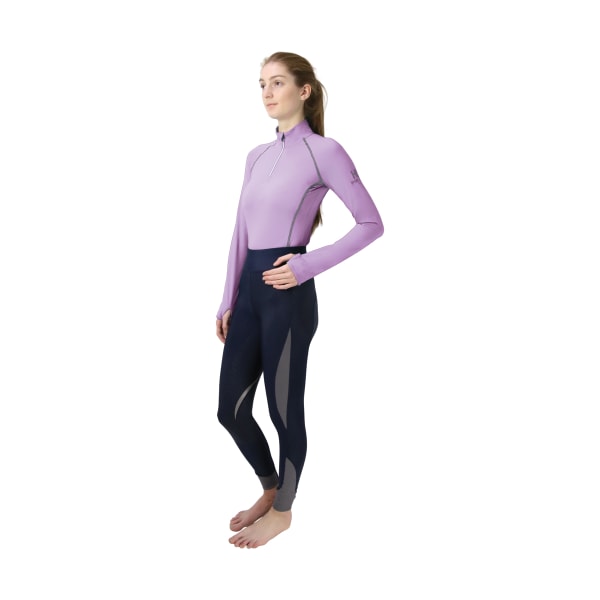 Hy Sport Active Dam/Dam Base Layer Top XS Blooming Lilac Blooming Lilac XS