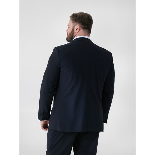 Duke Herr D555 Ted 4-vägs stretchkostymjacka 62S Marinblå Navy 62S