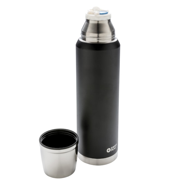Swiss Peak Elite Koppar Vakuumisolering 1L Flaska One Size Bla Black One Size