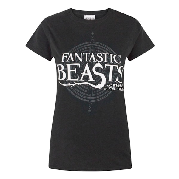 Fantastiska vidunder och var man hittar dem T-shirt med korta ärmar för flickor Black 5-6 Years