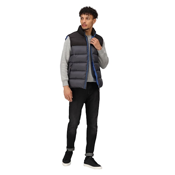 Regatta Professional Herr Colour Block Väst M Seal Grey/Svart Seal Grey/Black M