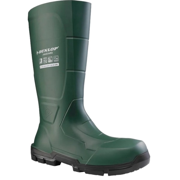 Dunlop Unisex Adult Jobguard Safety Wellington Boots 5 UK Herit Heritage Green 5 UK