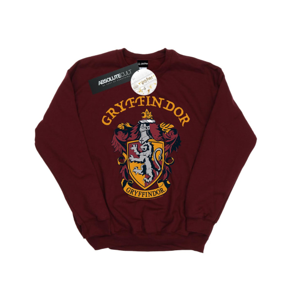 Harry Potter Herr Gryffindor Crest Sweatshirt M Burgundy Burgundy M