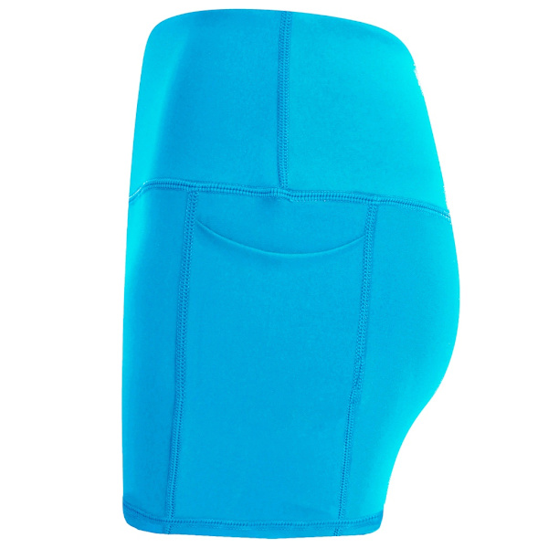 Tombo Dam/Dam Pocket Shorts S-M Turkos Blå Turquoise Blue S-M