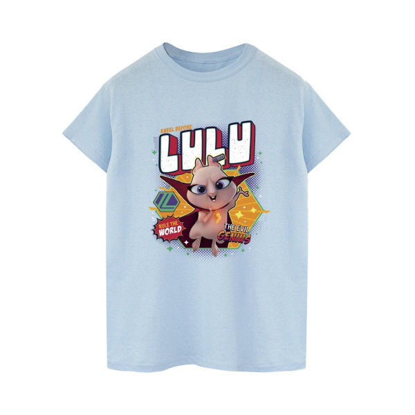 DC Comics Herr DC League Of Super-Pets Lulu Evil Genius T-shirt Baby Blue XXL
