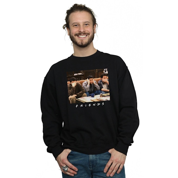 Friends Mens Three Wise Guys Sweatshirt 4XL Svart Black 4XL