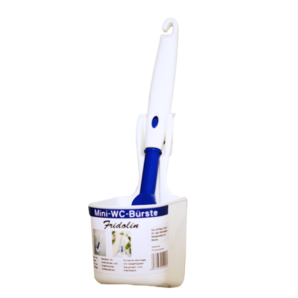 Mini Caravan Toalettborste En Storlek Vit White One Size