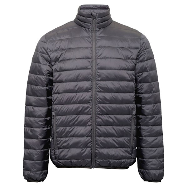 2786 Herr Terrain Långärmad Vadderad Jacka M Stål Steel M