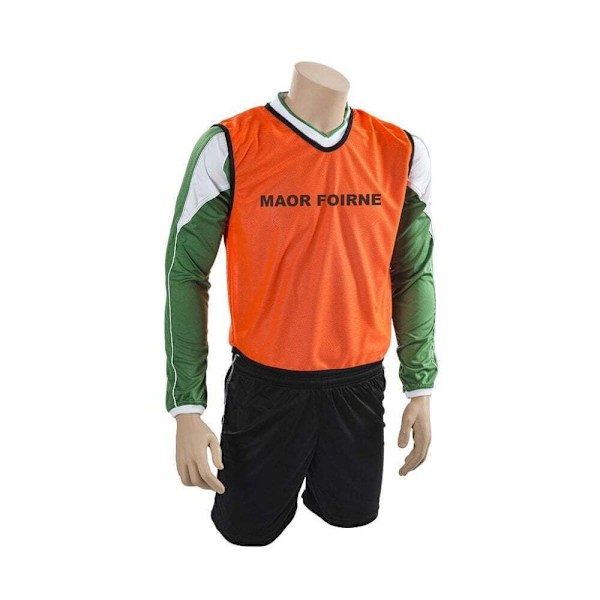 Precision Unisex Vuxen Maor Foirne Gaeliska Funktionärer Bib One Siz Fluorescent Orange One Size