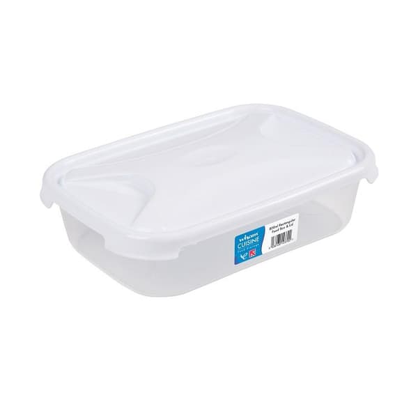 Wham Cuisine Rektangulär Matförvaringslåda Vitt Lock 0,8L En Storlek One Colour One Size