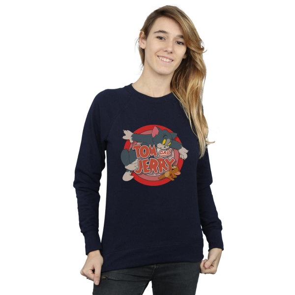 Tom och Jerry Dam/Dam Classic Catch Sweatshirt XXL Marinblå B Navy Blue XXL