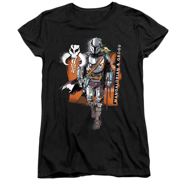 Star Wars: The Mandalorian Dam/Dam Grogu Graffiti Spray C Black L
