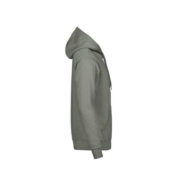 Tee Jays Herr Hooded Sweatshirt i Bomullsblandning S Salvia Sage S