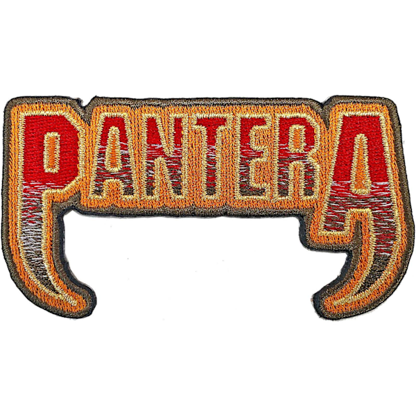 Pantera Logo Fangs Strykjärnsmärke One Size Multicoloured Multicoloured One Size