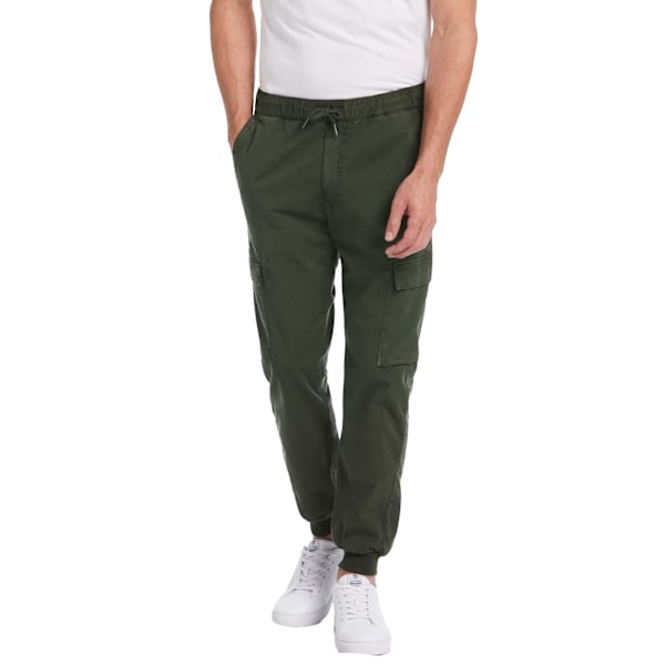 Original Penguin Herr Dragsko Avsmalnande Cargo Byxor L Grön Green L