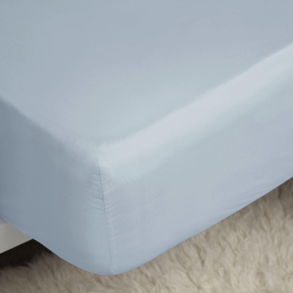 Belledorm 400 trådtäthet egyptisk bomull extra djup påslakan Kingsize Duck Egg Blue Duck Egg Blue Kingsize