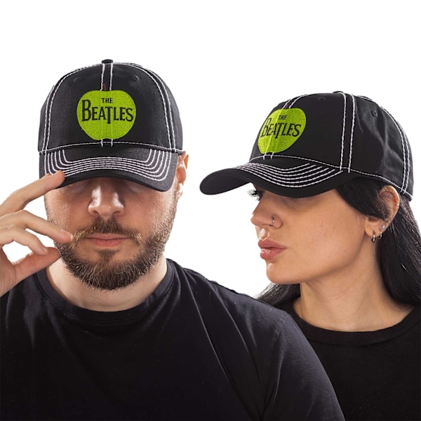 The Beatles Unisex Vuxen Apple Baseball Cap En Storlek Svart/Vit Black/White/Green One Size