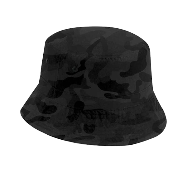 Beechfield Unisex Vuxen Camo Återvunnen Polyester Hinkhatt L-XL Midnight L-XL