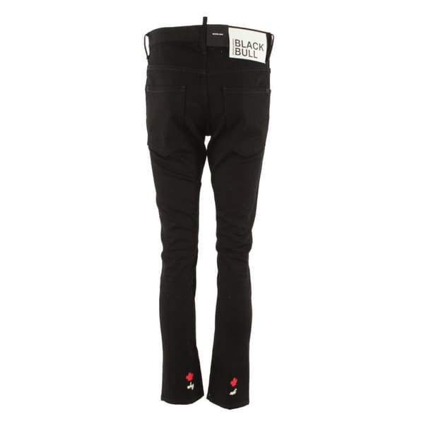DSquared2 Herr Denim Skater Jeans 38R Svart Black 38R