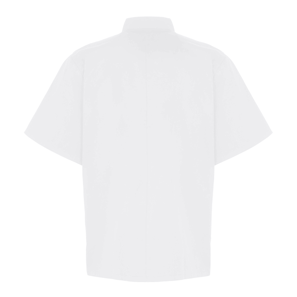 Premier Unisex Korthärmad Kockjacka med Nitar Fram 2XL Vit White 2XL