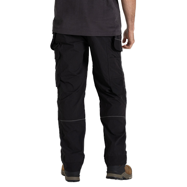 Craghoppers Sheffield Holster Stretch Arbetsbyxor för Män 42R Blå Black 42R
