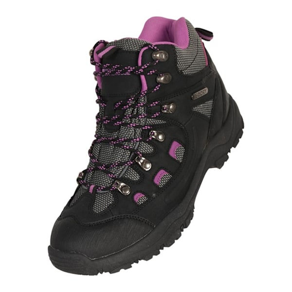 Mountain Warehouse Dam/Damer Adventurer Vattentäta Vandringskängor Dark Purple 7 UK