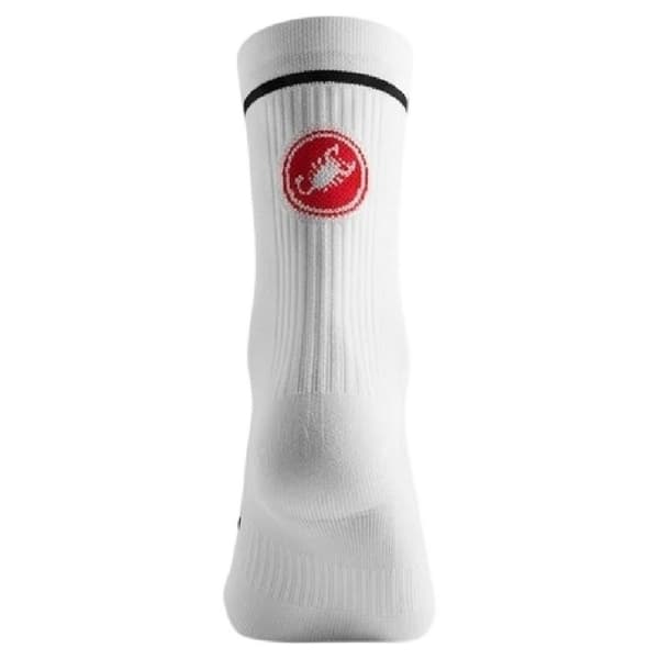 Castelli Herr Entrata Strumpor L-XL Vit White L-XL