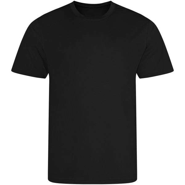 AWDis Cool Herr återvunnen T-shirt XL Jet Black Jet Black XL