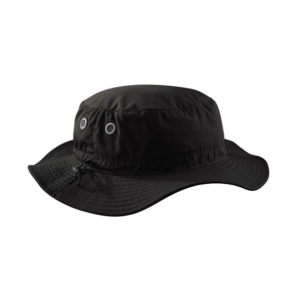 Beechfield Unisex Cargo Bucket Hat för vuxna, One Size, Svart Black One Size