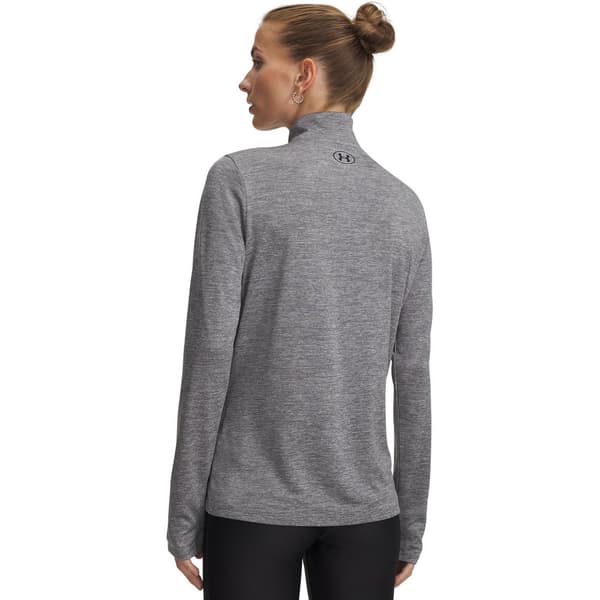 Under Armour Dam/Dam Tech Textured Half Zip Top 8 UK Grön Green/Black 8 UK