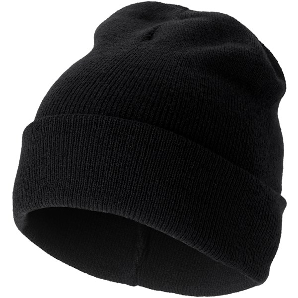 Bullet Irwin Beanie One Size Solid Black Solid Black One Size