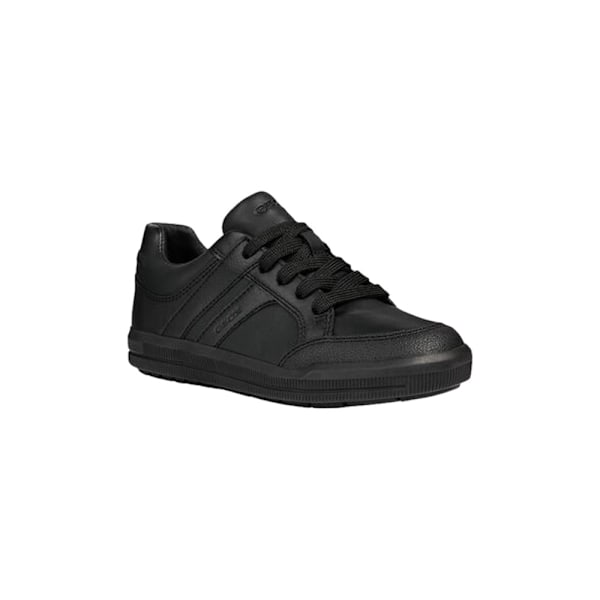 Geox J Arzach B. D Läder Snörskor 7 UK Barn Svart Black 7 UK Child