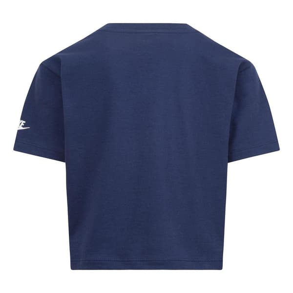 Nike Flickor Sci-Dye Boxy T-shirt 4 år Marinblå Navy 4 Years