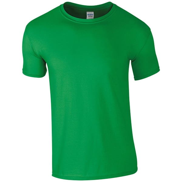 Gildan herr kortärmad mjuk t-shirt 3XL irländsk grön Irish Green 3XL