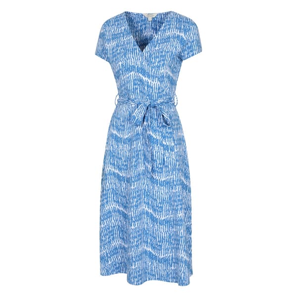 Mountain Warehouse Dam/Dam Santorini Omlott Midiklänning 8 UK Bright Blue 8 UK