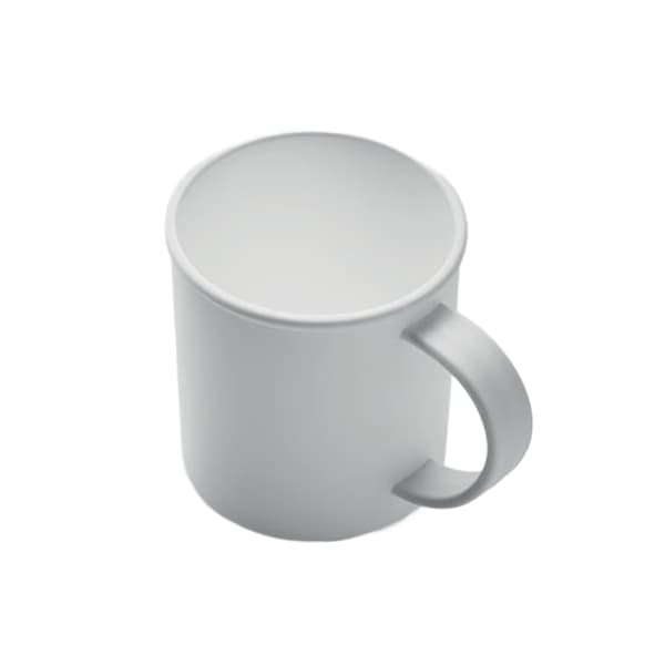 MidOcean Alas Återanvändbar 300ml Mugg One Size Vit White One Size