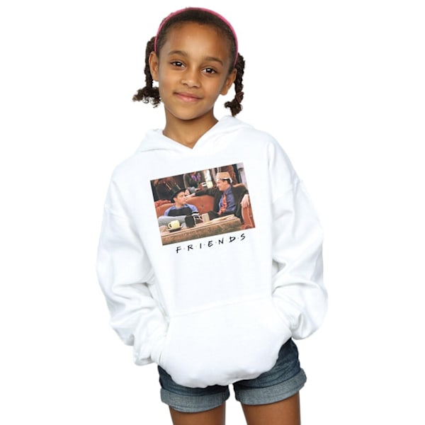 Friends Girls Joey And Chandler Hats Hoodie 12-13 År Vit White 12-13 Years