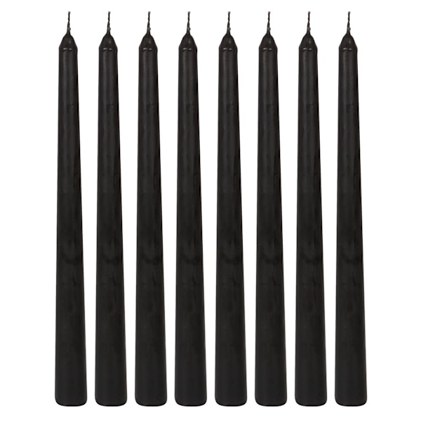 Something Different Vampire Blood Tapered Candles (Pack of 8) O Red/Black One Size