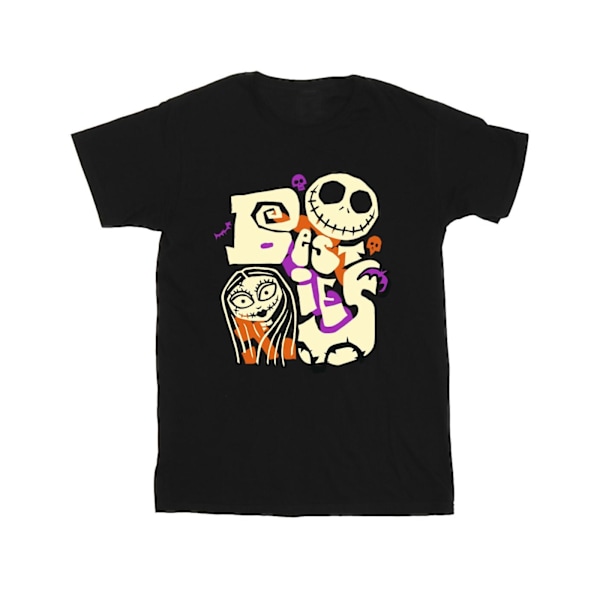 The Nightmare Before Christmas Herrarnas Besties Bomulls-T-shirt S Svart Black S
