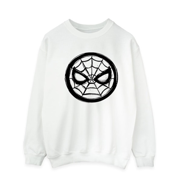 Marvel Herr Spider-Man Bröstlogga Sweatshirt S Vit White S