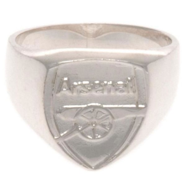 Arsenal FC Sterling Silver Ring Stor Silver Silver Large