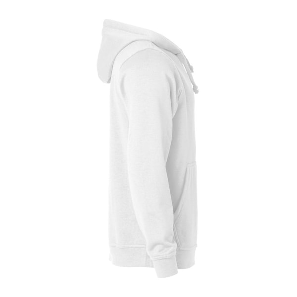 Clique Unisex Vuxen Basic Hoodie M Vit White M