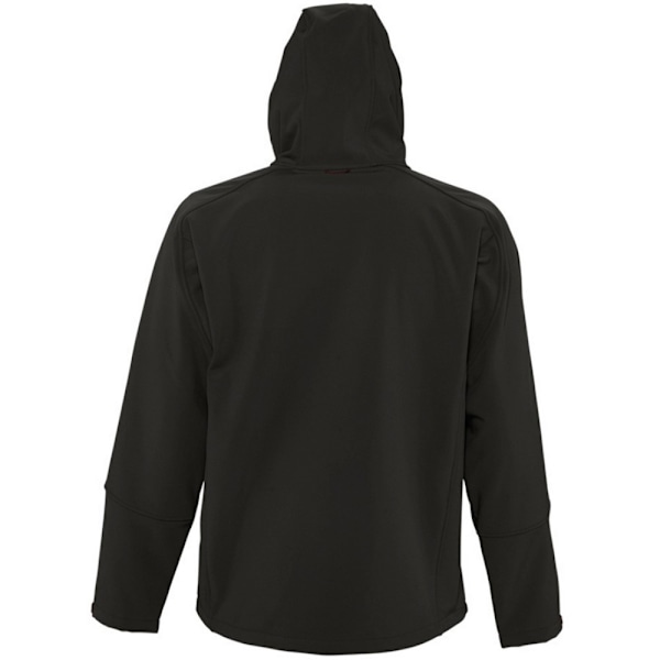 SOLS Replay Herr Soft Shell Jacka med Huva (Andningsbar, Vindtät Black 3XL