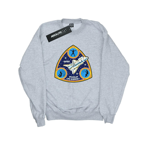NASA Classic Spacelab Life Science Sweatshirt XXL Sports G för män Sports Grey XXL
