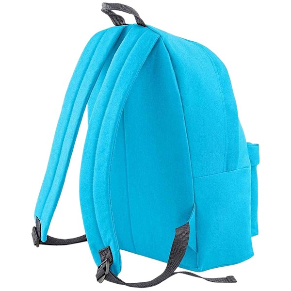 Bagbase Original Plain Backpack One Size Surf Blue/Graphite Grå Surf Blue/Graphite Grey One Size