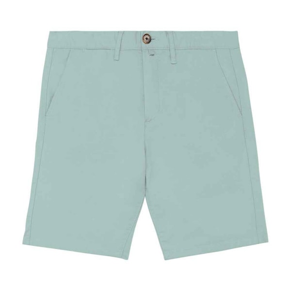 Native Spirit Herr Chino Ticket Pocket Shorts 38R Jade Green Jade Green 38R