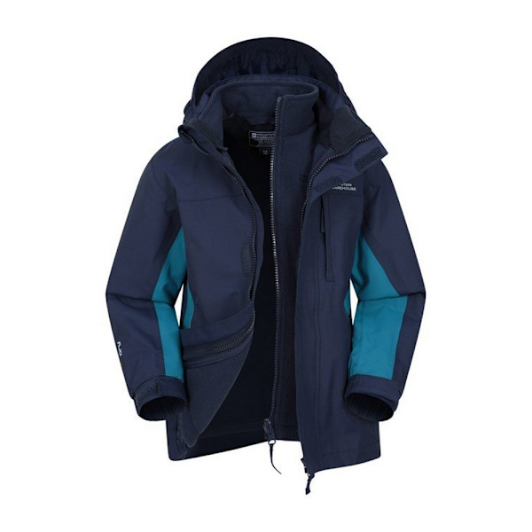 Mountain Warehouse Barnkläder/Barn Cannonball 3 i 1 Vattentät Blue 3-4 Years